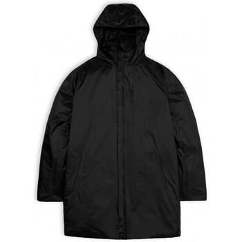 textil Hombre Chaquetas Rains Fuse Coat Black Negro