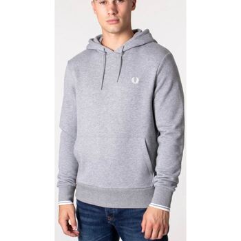 textil Hombre Sudaderas Fred Perry SUDADERA TIPPED  HOMBRE Gris