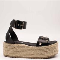 Zapatos Mujer Alpargatas Tiziana 322-Negro Negro