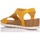 Zapatos Mujer Sandalias Interbios 5657 Amarillo
