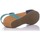 Zapatos Mujer Sandalias Interbios 5649 Azul