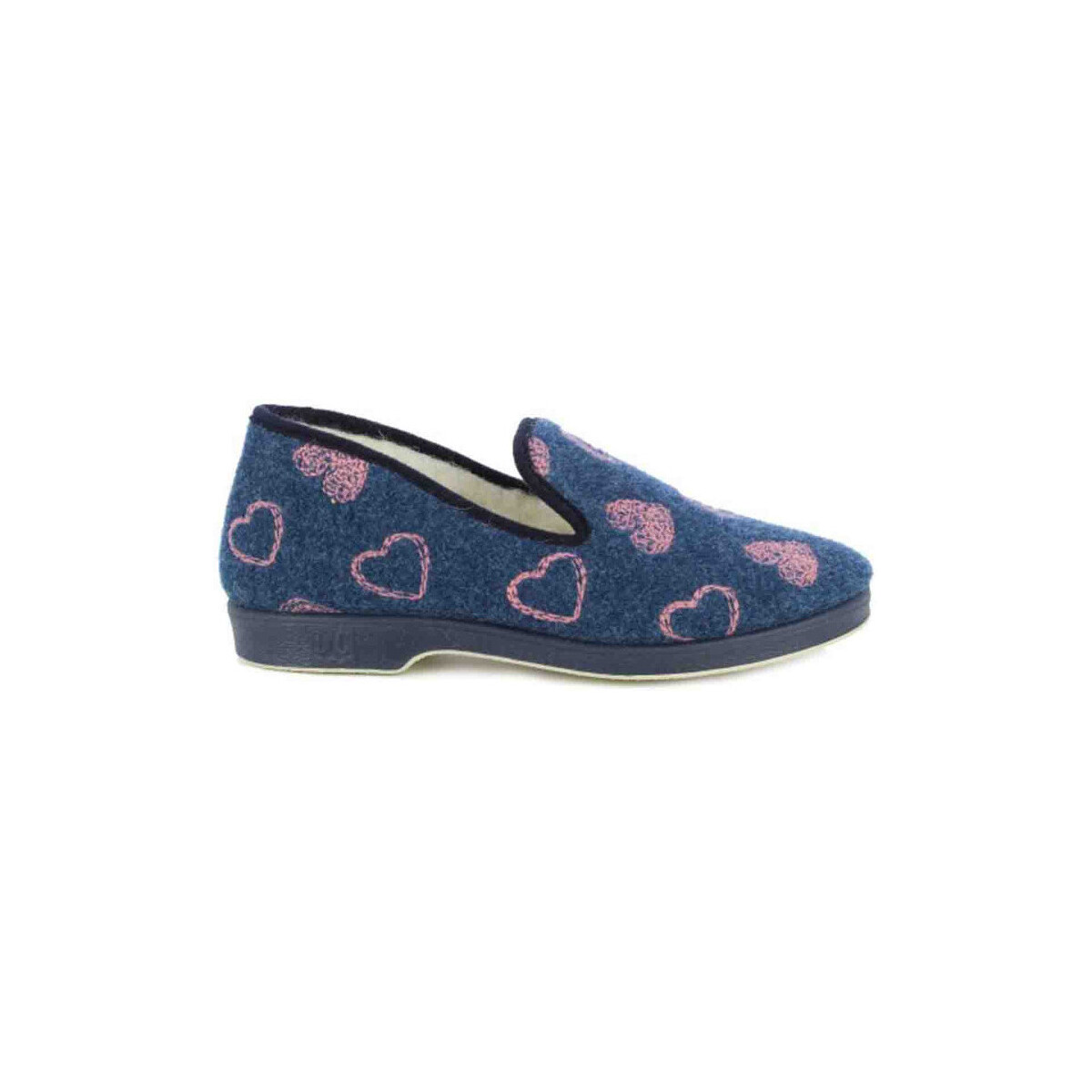 Zapatos Mujer Pantuflas Doctor Cutillas 332 Azul