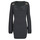 textil Mujer Vestidos cortos Guess LS BOAT NK CECILIA DRESS Negro