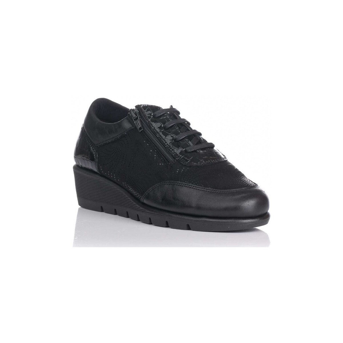 Zapatos Mujer Derbie Doctor Cutillas 77210 Negro
