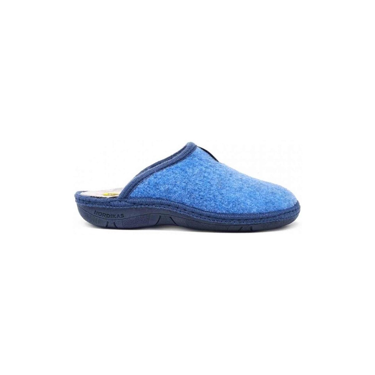 Zapatos Mujer Pantuflas Nordikas 1718 TIROL Azul