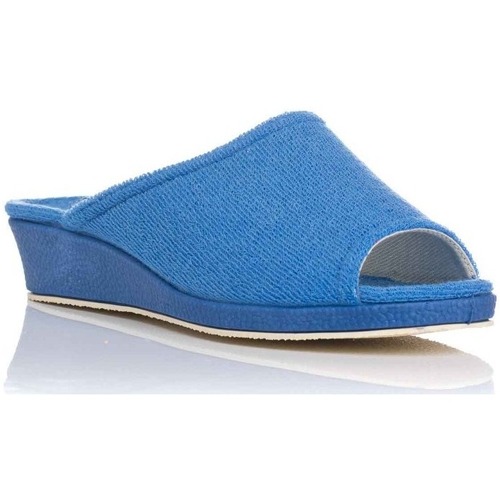 Zapatos Mujer Pantuflas Garzon 750.110 Azul