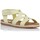 Zapatos Mujer Sandalias Interbios 2200 Amarillo