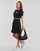 textil Mujer Vestidos cortos Karl Lagerfeld IKONIK 2.0 T-SHIRT DRESS Negro