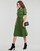 textil Mujer Vestidos largos Karl Lagerfeld S SLV KNIT DRESS Verde / Negro
