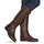 Zapatos Mujer Botas urbanas Lauren Ralph Lauren JUSTINE-BOOTS-TALL BOOT Cognac