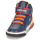 Zapatos Niño Zapatillas altas Geox J INEK BOY B Marino / Naranja
