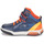 Zapatos Niño Zapatillas altas Geox J INEK BOY B Marino / Naranja