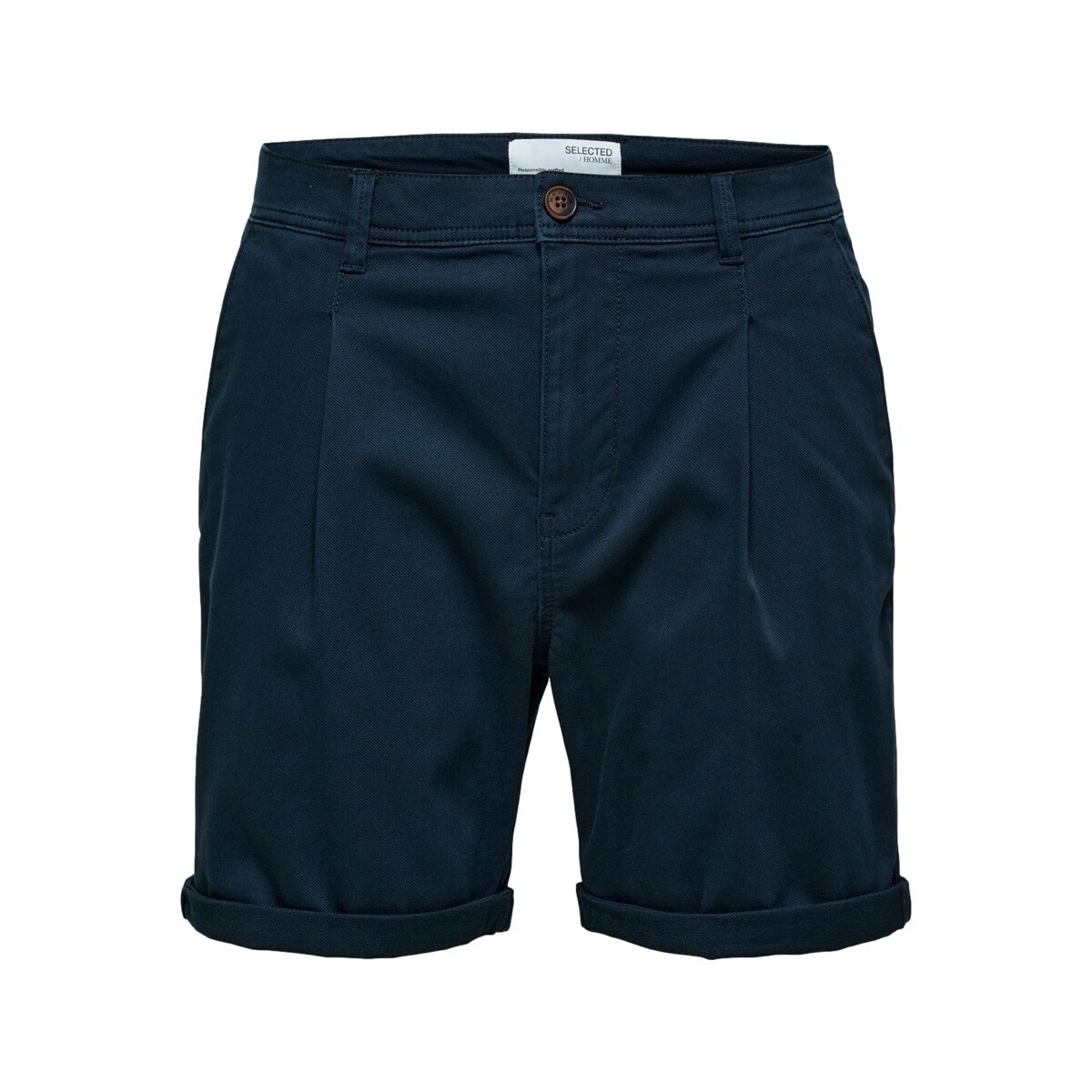 textil Hombre Shorts / Bermudas Selected Noos Comfort-Gabriel - Dark Sapphire Azul