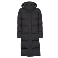 textil Mujer Plumas Superdry LONGLINE HOODED PUFFER COAT Negro