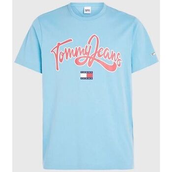 textil Hombre Camisetas manga corta Tommy Hilfiger CAMISETA COLLEGE POP  HOMBRE Azul