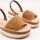 Zapatos Mujer Sandalias Castell 2391 Vaso Marrón