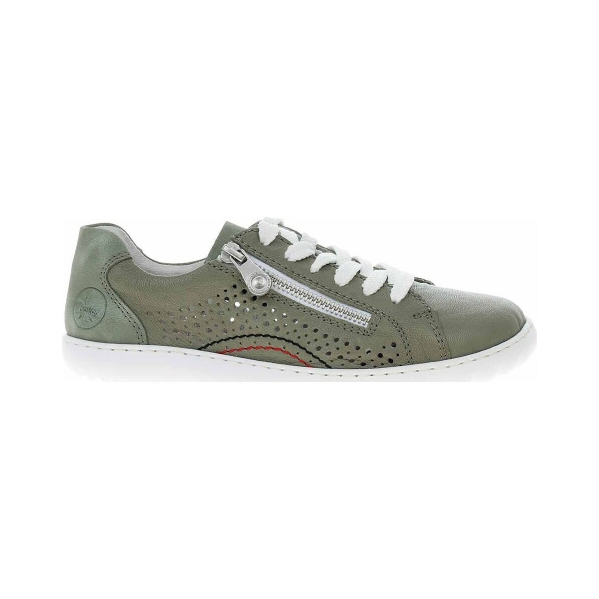Zapatos Mujer Zapatillas bajas Rieker 5282452 Verde olivo