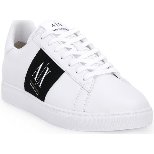 Zapatos Hombre Deportivas Moda EAX SNEAKER Blanco