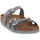 Zapatos Mujer Zuecos (Mules) Birkenstock FRANCA DOCE GREY NUBUCK CALZ S Gris
