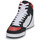 Zapatos Zapatillas altas Polo Ralph Lauren POLO COURT HIGH Blanco / Negro / Rojo