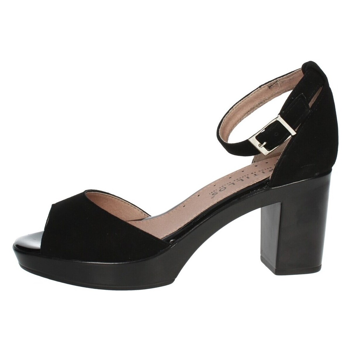 Zapatos Mujer Sandalias Pitillos 2634 Negro