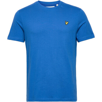 textil Hombre Camisetas manga corta Lyle & Scott Plain T-Shirt Azul