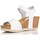 Zapatos Mujer Sandalias Interbios 5649 Blanco