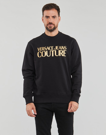 textil Hombre Sudaderas Versace Jeans Couture GAIT01 Negro / Oro