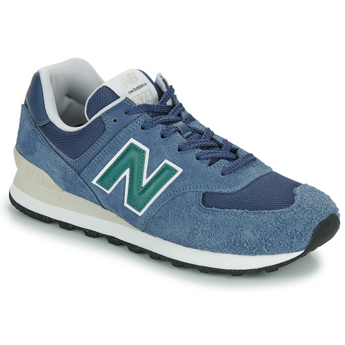 Zapatos Hombre Zapatillas bajas New Balance 574 Azul / Verde