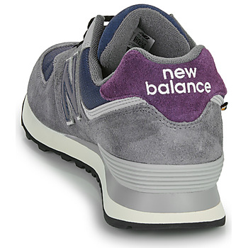 New Balance 574 Gris / Azul / Burdeo