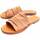 Zapatos Mujer Sandalias Purapiel 80674 Marrón