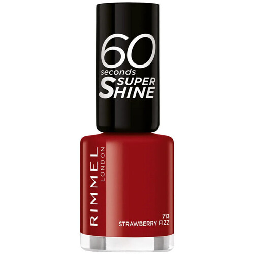 Belleza Mujer Esmalte para uñas Rimmel London Esmalte de uñas Super Shine de 60 segundos Rojo