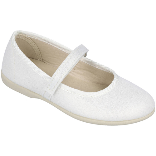 Zapatos Niña Bailarinas-manoletinas L&R Shoes MD850 Blanco