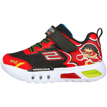 Zapatos Niños Deportivas Moda Skechers 406043N RDBK Negro