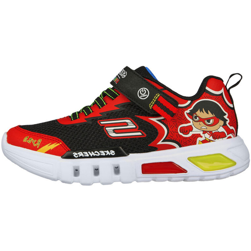Zapatos Niños Deportivas Moda Skechers 406043L RDBK Negro