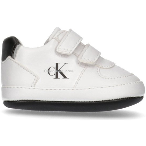 Zapatos Niños Deportivas Moda Calvin Klein Jeans V0B4-80540-X002 Blanco