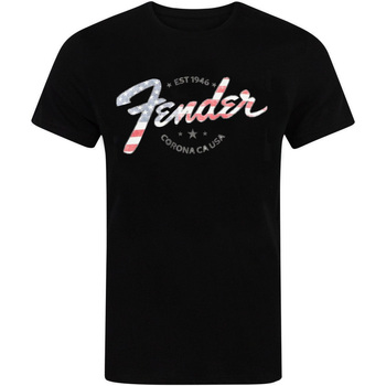 textil Hombre Camisetas manga larga Fender TV515 Negro