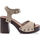 Zapatos Mujer Zuecos (Mules) Terre Dépices Zuecos Mujer Beige Beige