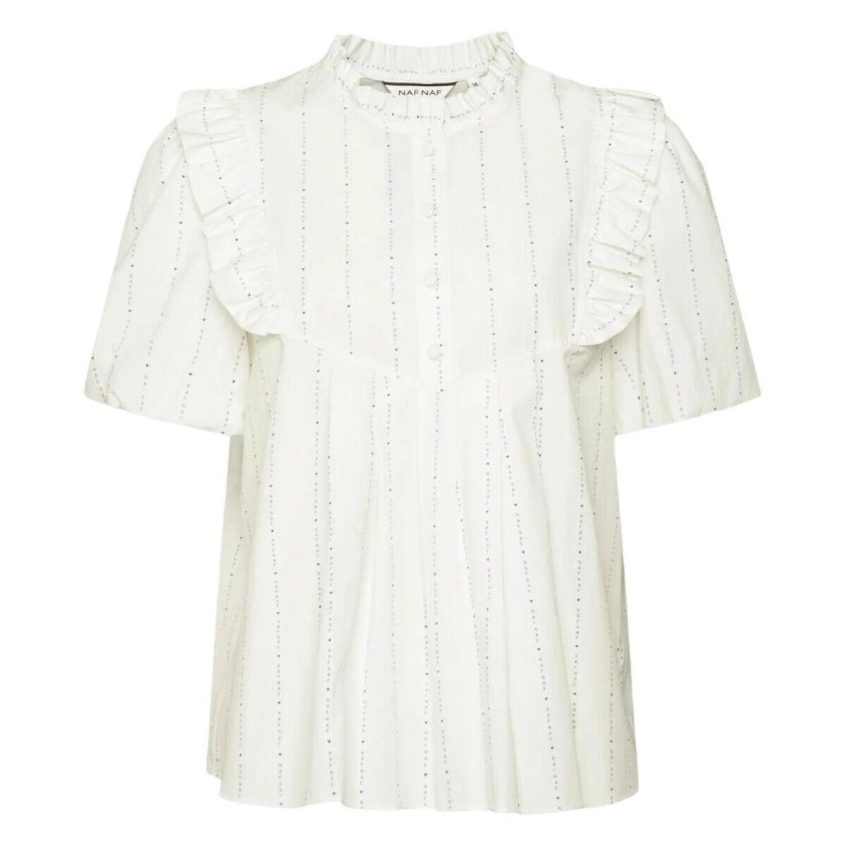 textil Mujer Tops / Blusas Naf Naf XENC 33 Blanco