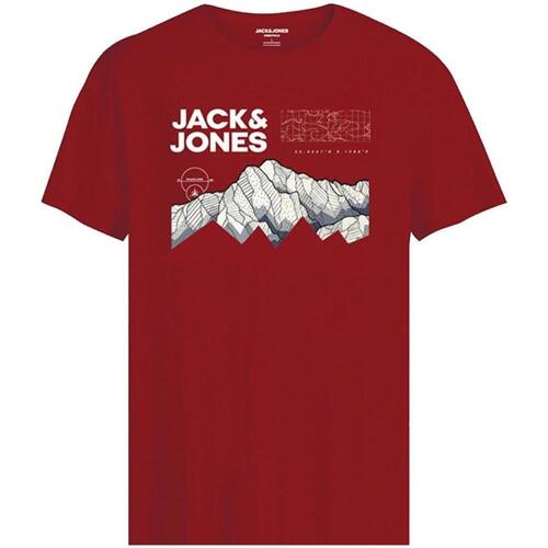 textil Niño Camisetas manga corta Jack & Jones 12234454 Rojo