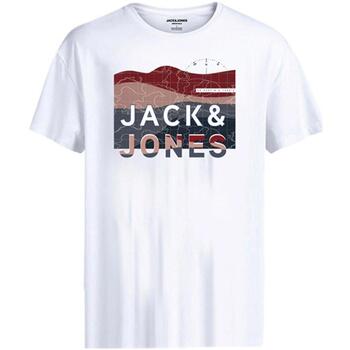 textil Niño Camisetas manga corta Jack & Jones 12234454 Blanco