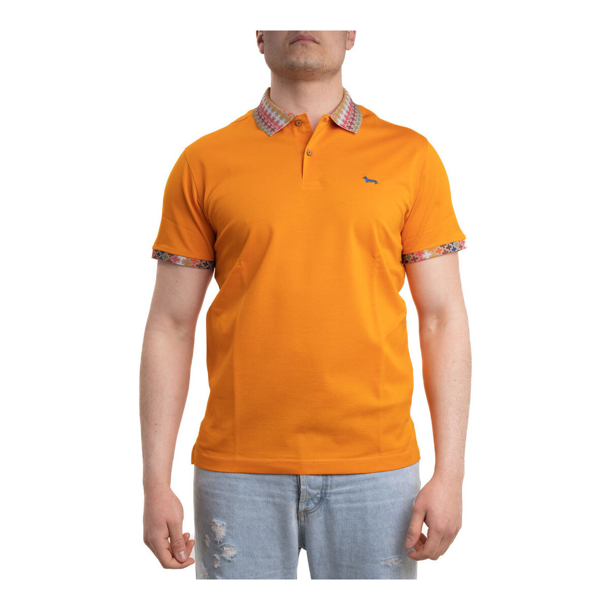 textil Hombre Tops y Camisetas Harmont & Blaine LRJ328021215 Naranja