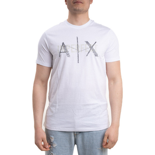 textil Hombre Tops y Camisetas EAX 3RZTHRZJBYZ Blanco