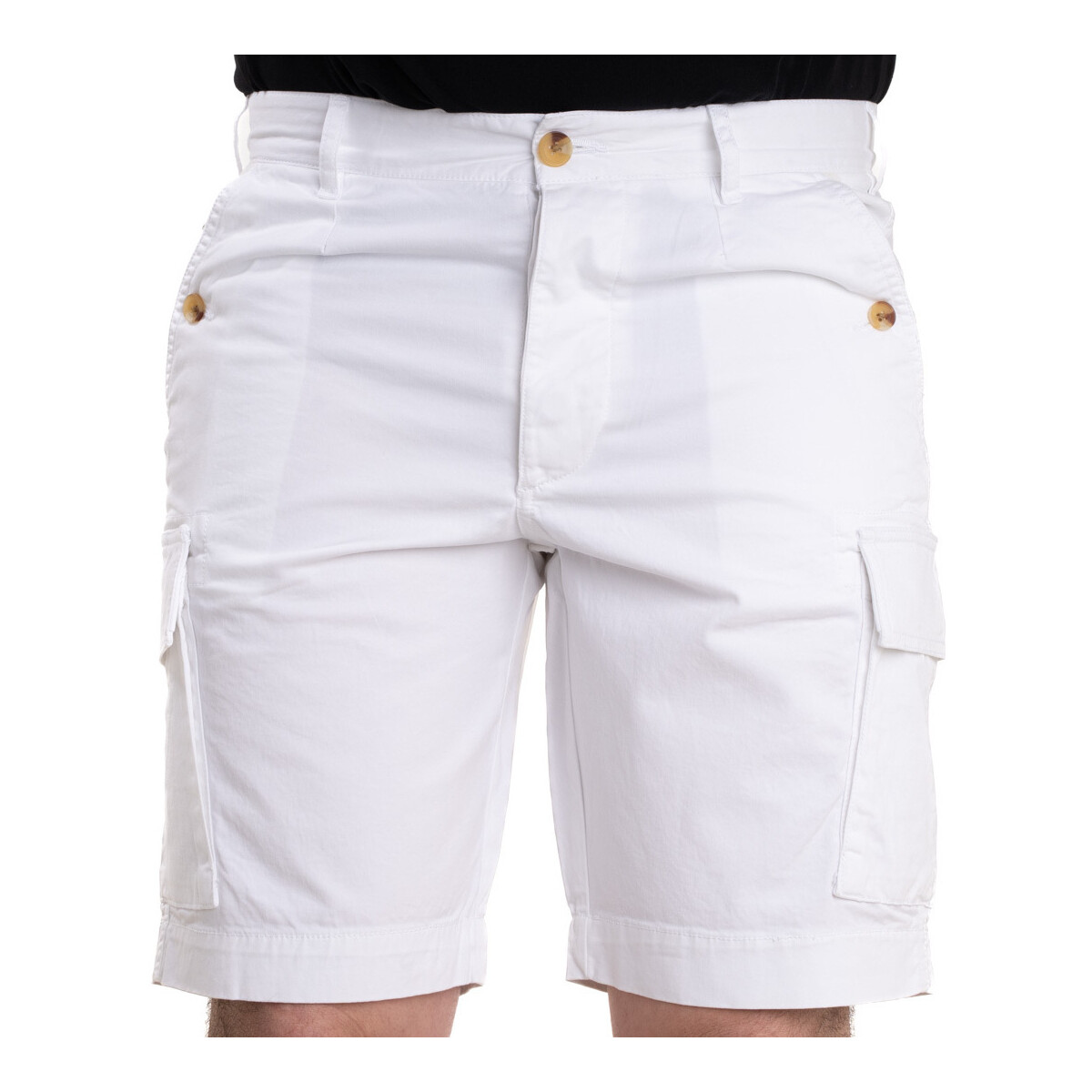 textil Hombre Shorts / Bermudas Blauer 23SBLUP04324 Blanco