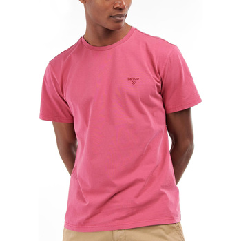 textil Hombre Camisetas manga corta Barbour MTS0994-PI72 Violeta