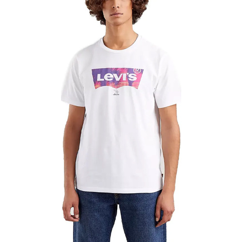 textil Hombre Camisetas manga corta Levi's 22491-1119 Blanco