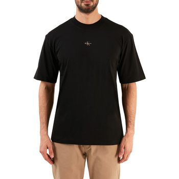 textil Hombre Camisetas manga corta Calvin Klein Jeans J30J322507-BEH Negro
