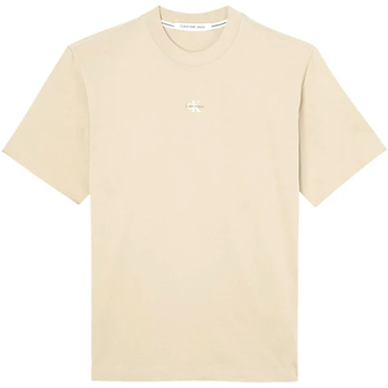 textil Hombre Camisetas manga corta Calvin Klein Jeans J30J322507-PF2 Beige