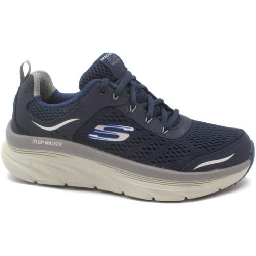 Zapatos Hombre Zapatillas bajas Skechers SKE-CCC-232044-NVGY Azul