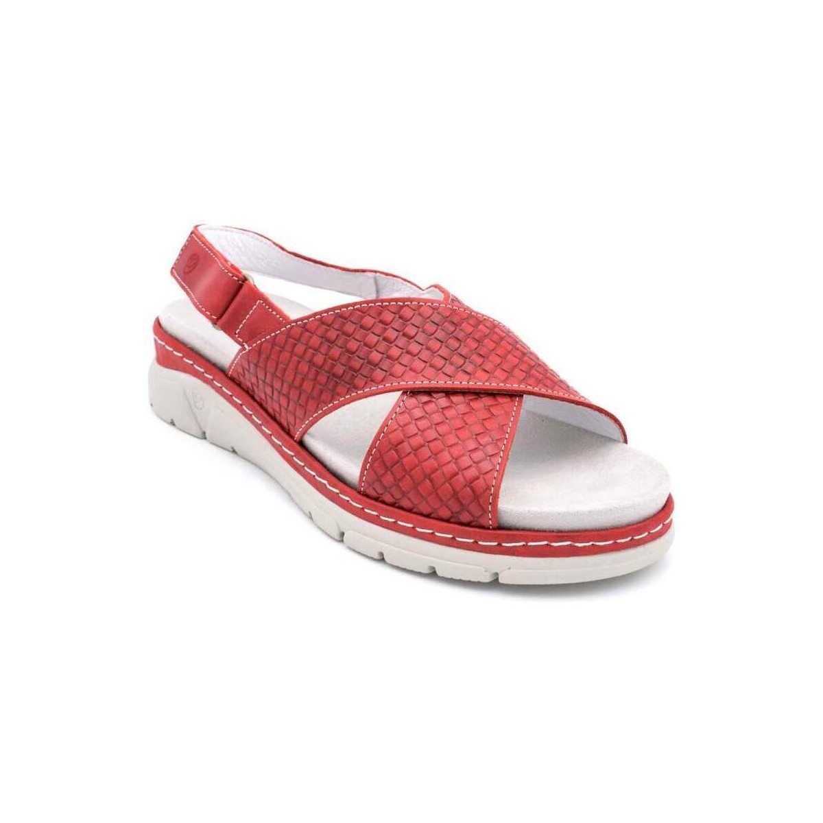 Zapatos Mujer Sandalias Suave 3355 Rojo